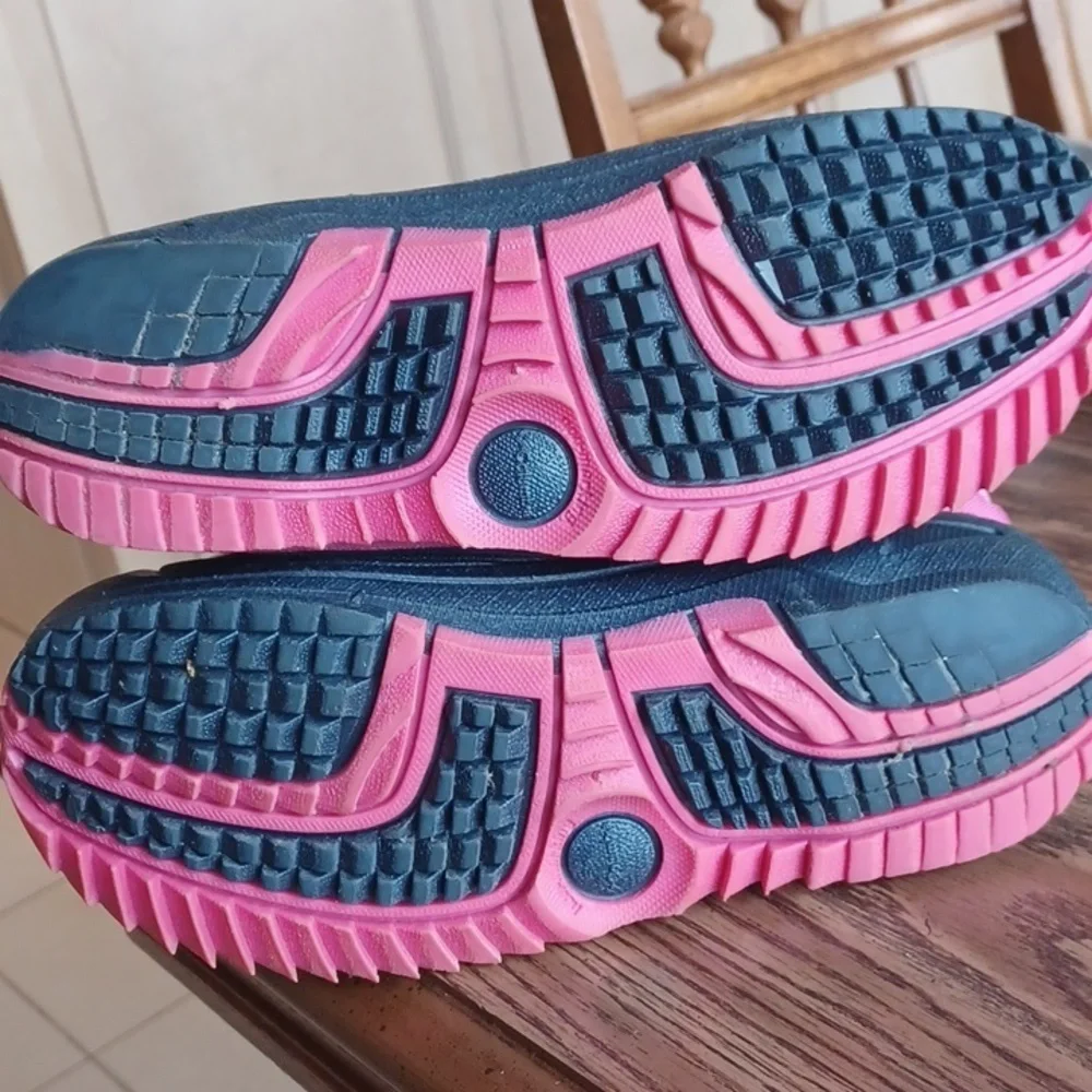 Columbia Boots Kids Girls 6 Pink white Pull On Winter Insulated/Women's 7.5